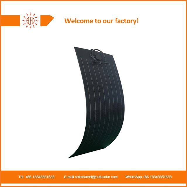 لوحة شمسية شبه مرنة